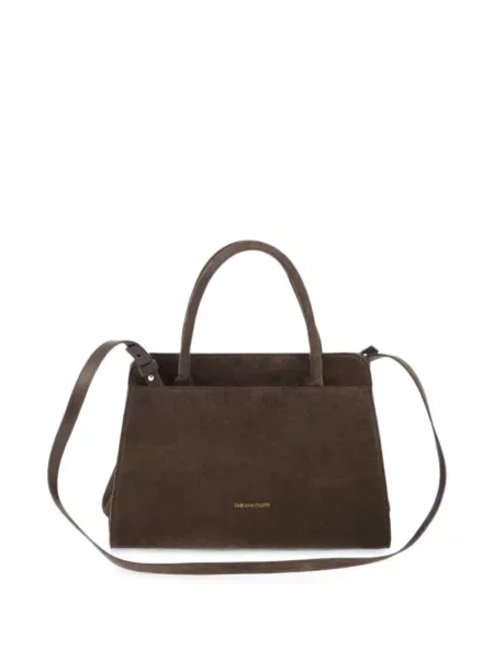 Τσάντα shopper Fabiana Filippi σουέτ καφέ
