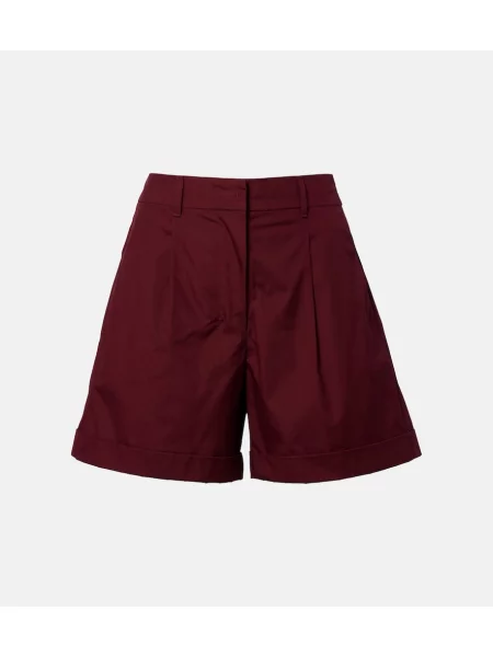 Pantaloni scurți 's Max Mara din poplin
