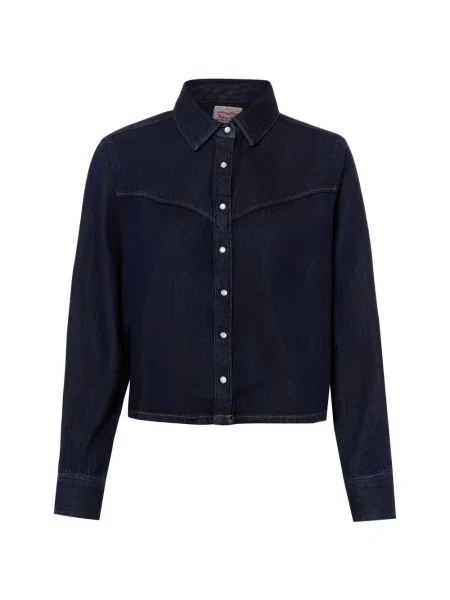 Levi's bluzka dżinsowa Kobiety S niebieski