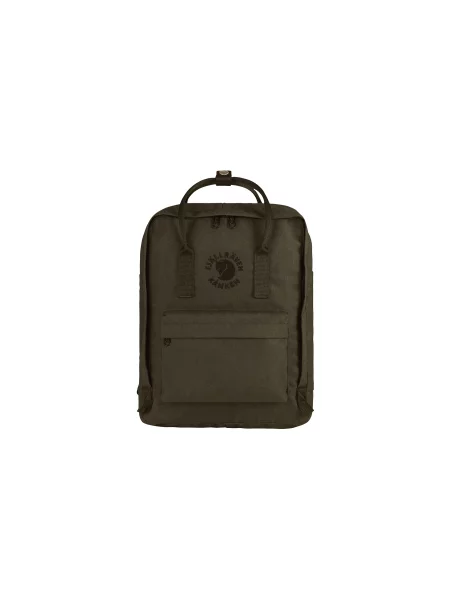 Fjällräven Re-Kånken Dark Olive Unisex Plecaki i torby Fjällräven Size: One size zielony