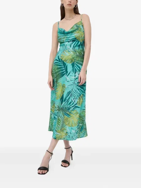 Rochie Guess cu imagine verde