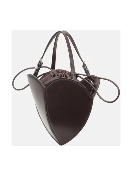 Rotate torebka crossbody skórzana brązowa