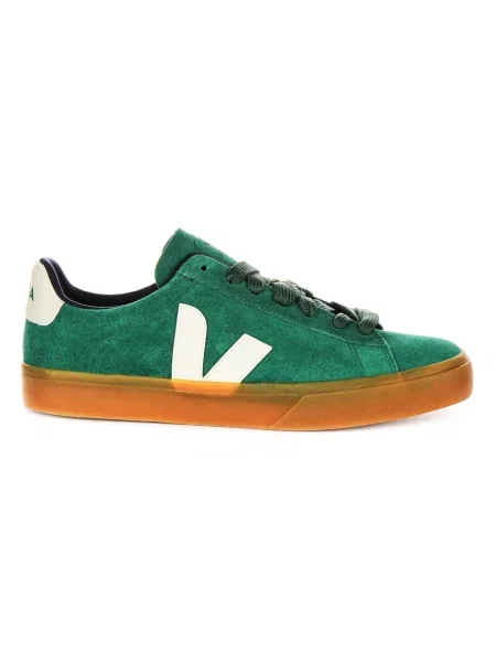 Veja sneakersy zamszowe Campo zielony