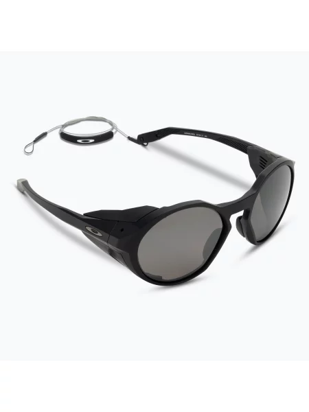 Okulary przeciwsłoneczne Oakley Clifden matte black/prizm black polarized czarne