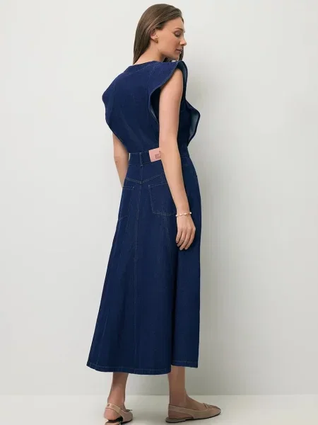 BIZUU rochie din denim AIDEN