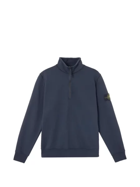 Pulover Stone Island cu strasuri albastru