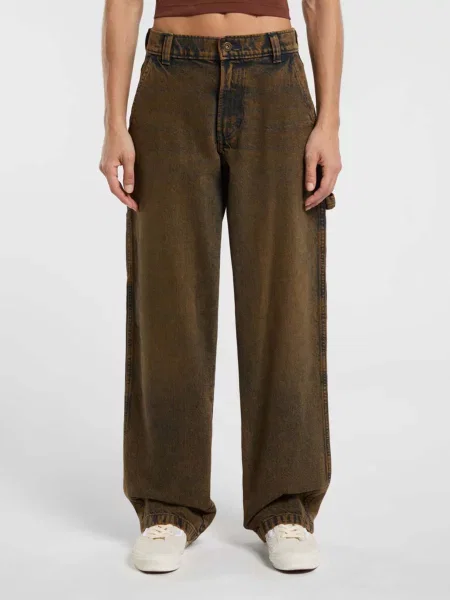 Широкі джинси Dickies Stevensville Carpenter коричневий