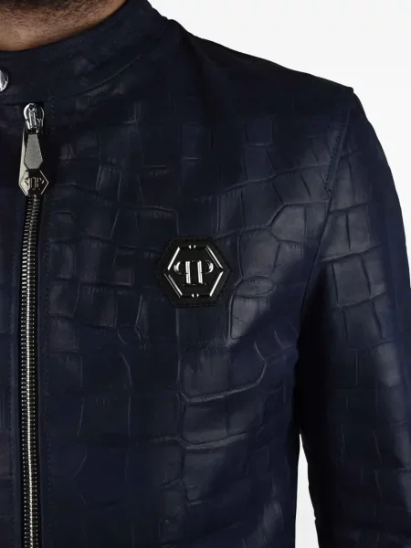 Geacă Philipp Plein albastru
