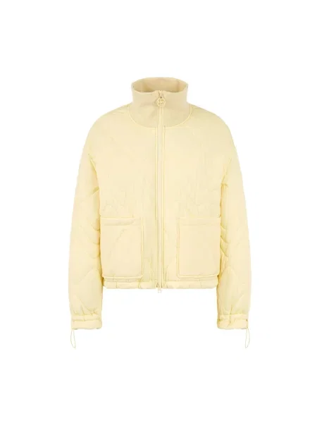 Pikowana kurtka Marc Cain żółta