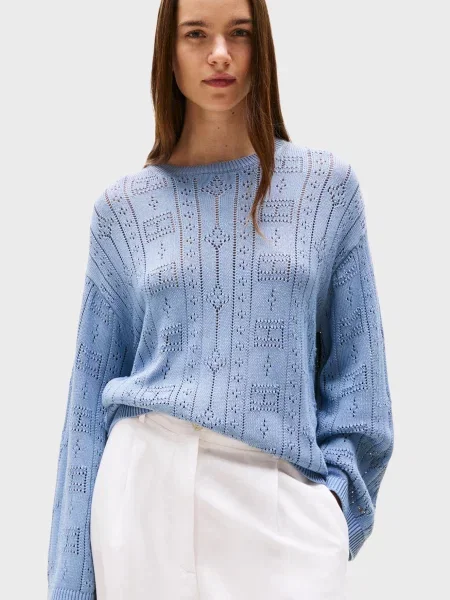 Светр Tommy Hilfiger блакитний