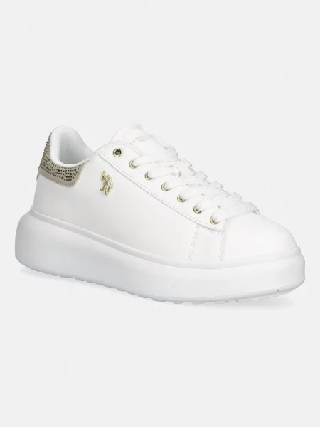 U.S. Polo Assn. sneakersy białe