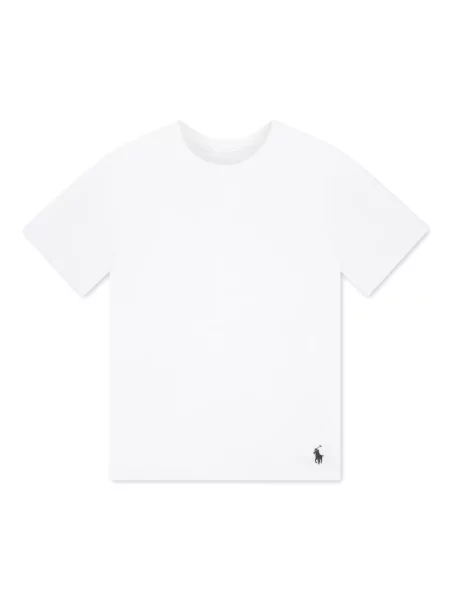 Koszulka polo dziecięca Polo Ralph Lauren biała