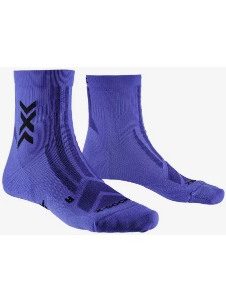 Skarpety X-Bionic Hike Discover Ankle niebiesko-fioletowe. niebieskie