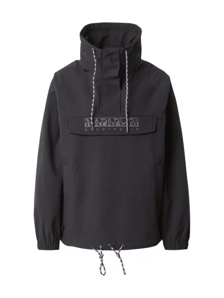 NAPAPIJRI Prehodna jakna RAINFOREST DUNE kamen črna