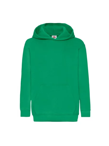 Bluza Z Kapturem Dla Dzieci zielona