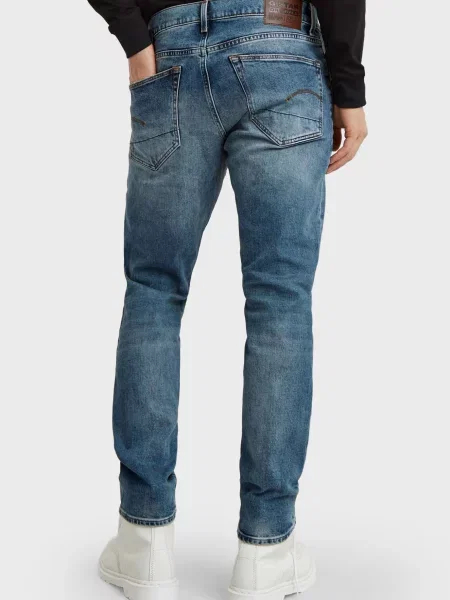 Завужені прямі джинси G-star Raw сині
