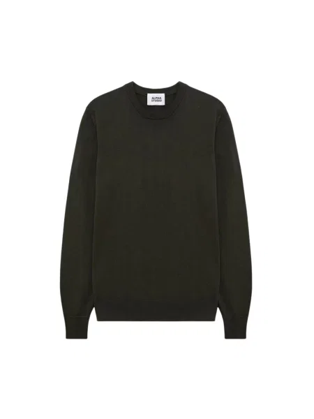 Sweter Alpha Studio wełniany zielony