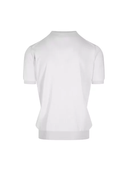 Dzianinowy sweter Kiton biały