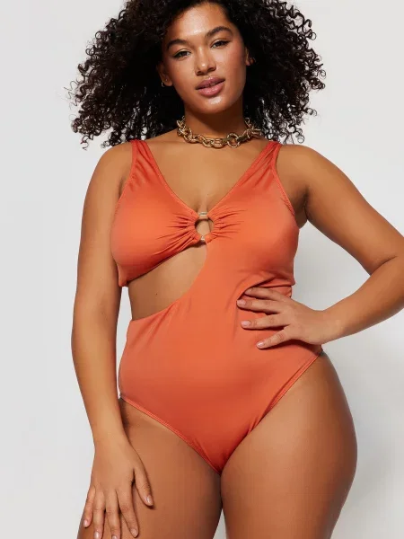 Бански Trendyol червено