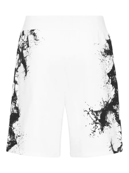 Pantaloni scurți Plein Sport alb