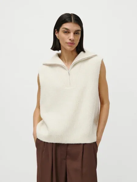 LeGer by Lena Gercke Sveter Blakely šedobiela