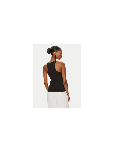 Patrizia Pepe Felső Slim Fit fekete
