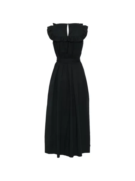 Rochie midi Vivetta cu volane negru