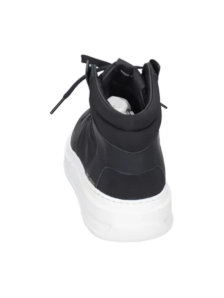 Sneakersy Stokton skórzane czarne