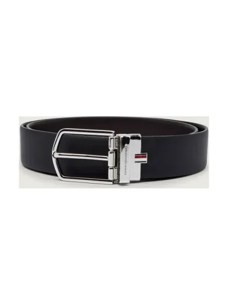 Tommy Hilfiger din piele cu două fețe BUSINESS LUX negru
