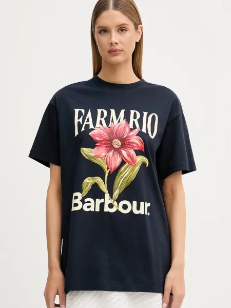 Barbour tričko x Farm Rio