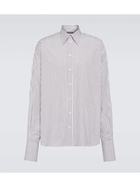 Srajca Dolce&gabbana s črtami poplin