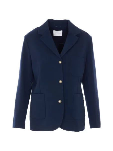 Geacă Circolo 1901 cu un singur rând de nasturi albastru