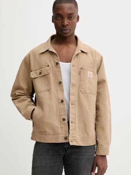 Bunda Levi's přechodná oversize béžová