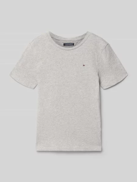 T-shirt z wyhaftowanym logo Tommy Hilfiger Teens