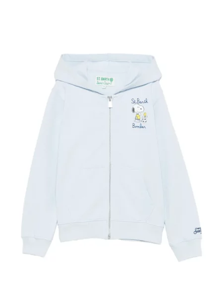 Bluza z kapturem dziecięca Mc2 Saint Barth niebieska