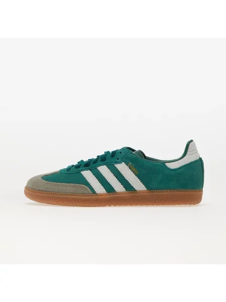 Велурени маратонки adidas Originals Samba OG зелено