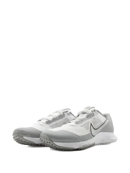 Половин цип маратонки Nike Air Zoom бродирани бяло