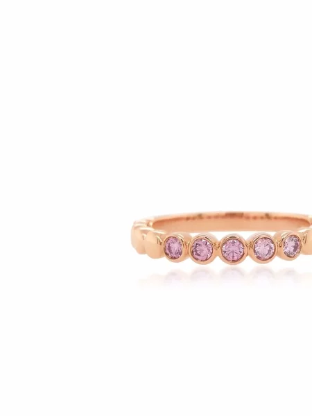 Różowe złoto diament pierścionek Hyt Jewelry z wzorem argyle różowy