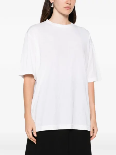 Tricou Cellar Door cu decolteu rotund alb