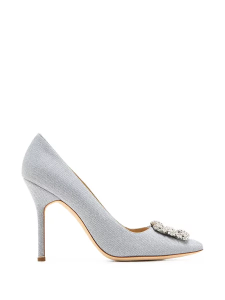 Pantofi cu toc Manolo Blahnik cu cataramă