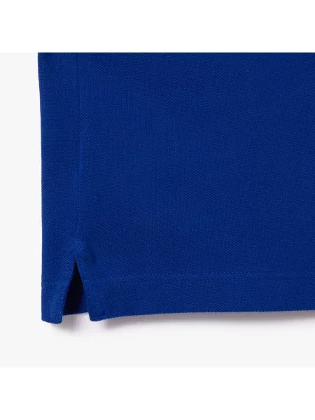 Lacoste Koszulka Polo Slim Fit Petit Piqué granatowa