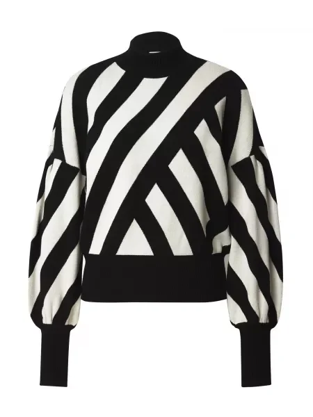 Y.A.S Pulover YASFONNY negru alb