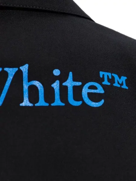 Cropp sacou Off-white cu imagine alb