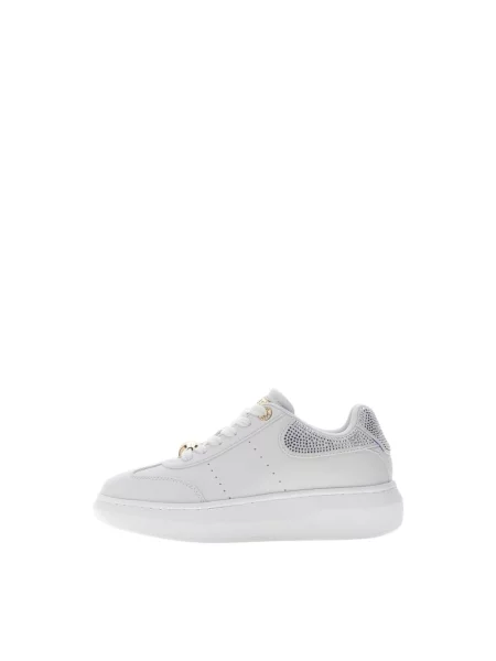 Sneakersy Guess skórzane białe