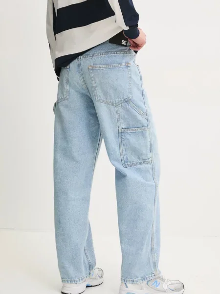 DC Shoes Blugi Worker Baggy Carpenter Ril celest albastru