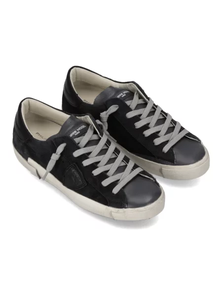 Buty do tenisa Philippe Model skórzane do tenisa czarne