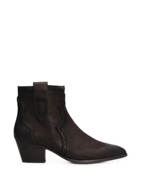 Botine Ash din piele maro