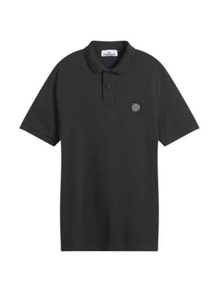 Koszulka polo Stone Island czarna