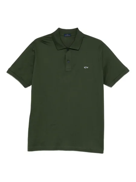 Polo Paul & Shark cu broderie verde