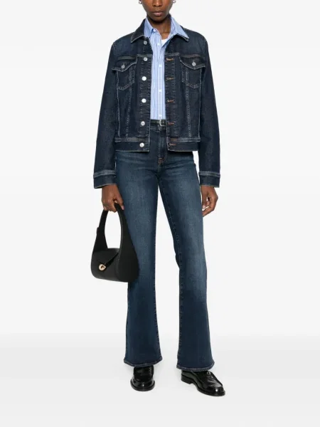 Blugi 7 For All Mankind cu 5 buzunare albastru